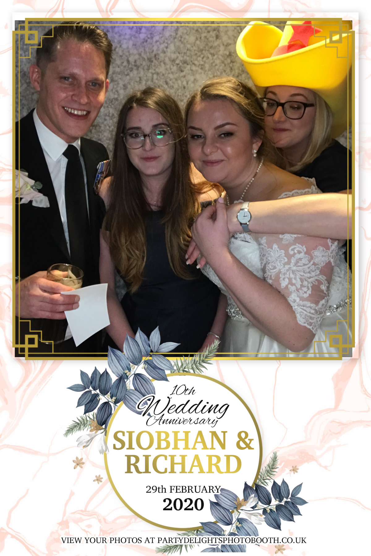 Siobhan and Richards Vow renewal  | View more photos from the event at gallery.partydelightsphotobooth.co.uk/u/PartyDelightsPhotoBooth/Siobhan-and-Richards-Vow-renewal